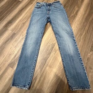 Levi's 501 Jeans size 25w 30l